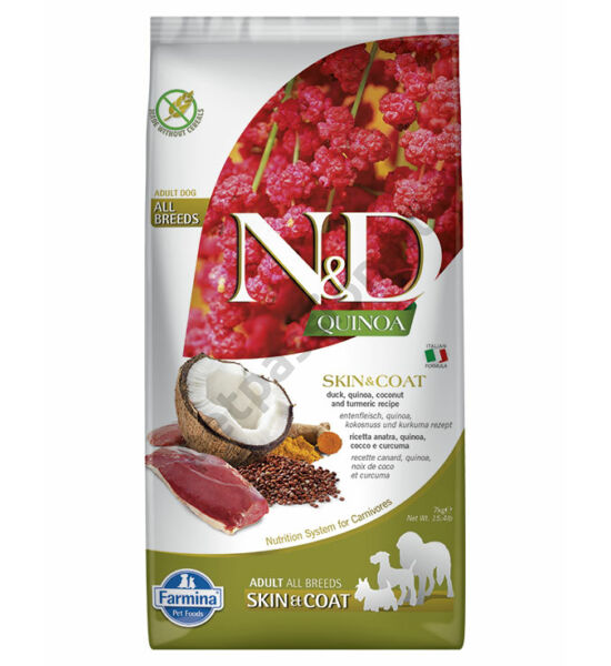 N and D Dog Quinoa Duck 7kg