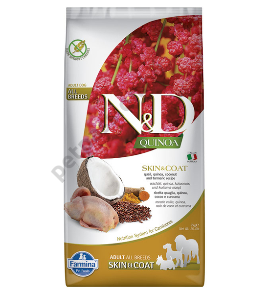 N and D Dog Quinoa Skin&amp;coat Quail