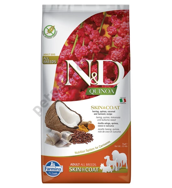 N and D Dog Quinoa Herring