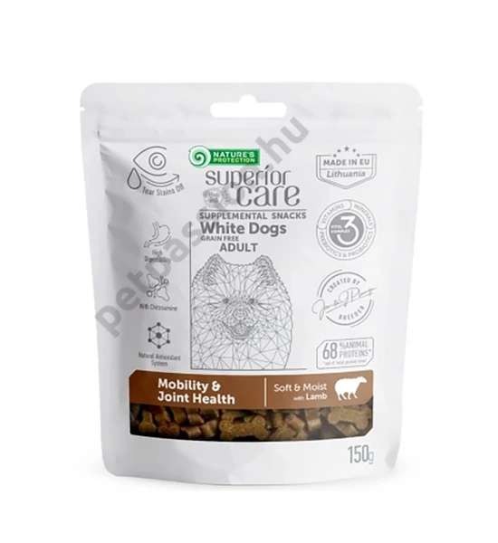 Nature's Protection Superior Care JOINT Fehér Szőrű Kutyáknak - báránnyal 150g