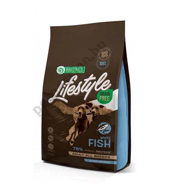 Nature’s Protection Lifestyle Adult Fehér Hal 1,5kg