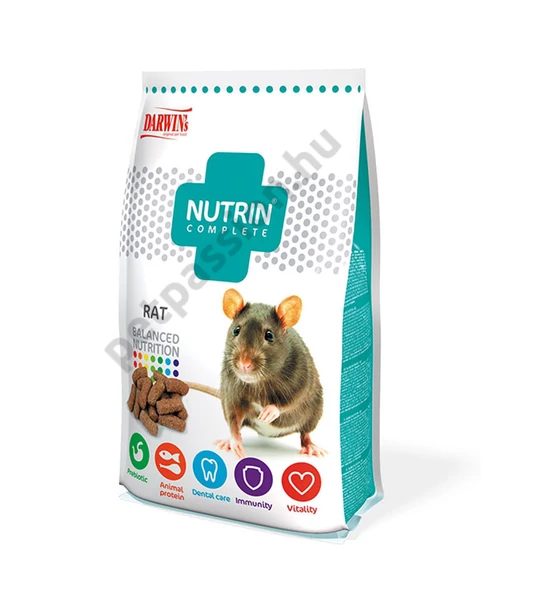 Nutrin Complete Patkányeledel, 400g