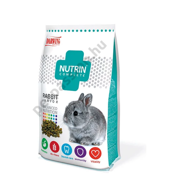 Nutrin Complete Junior Nyúleledel, 400g