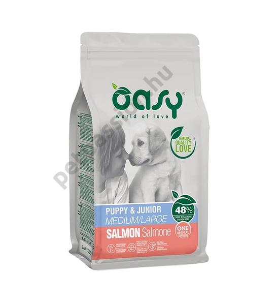 Oasy Dog OAP Puppy Medium and Large Lazac 12kg