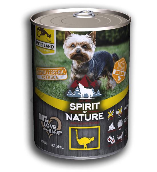 Spirit of Nature Dog konzerv Strucchússal 415g