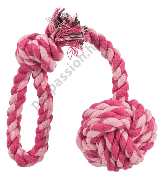 Labda kötélből 5,5 cm/30 cm - pink