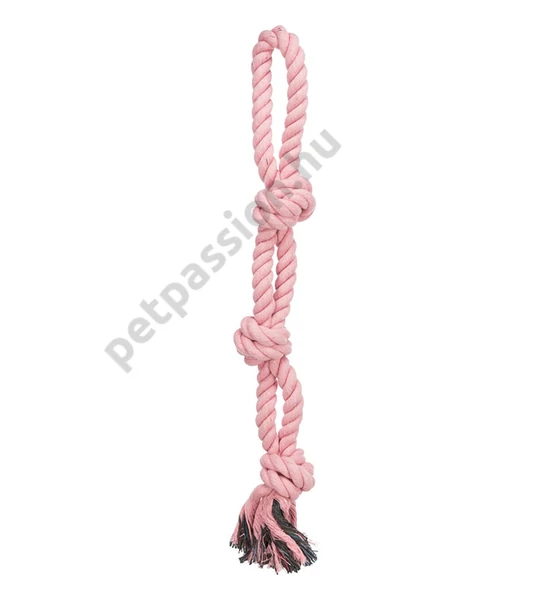 Trixie rágókötél dupla csomós 60cm - pink