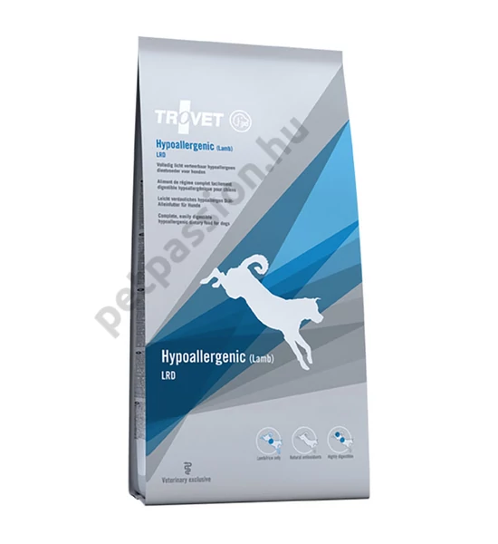 TROVET HYPOALLERGENIC LAMB (LRD) 12,5 kg