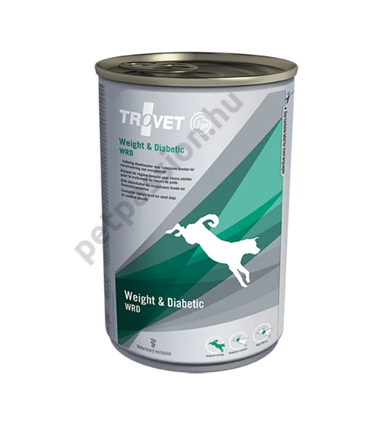 TROVET Weight &amp; Diabetic (WRD) 400 g