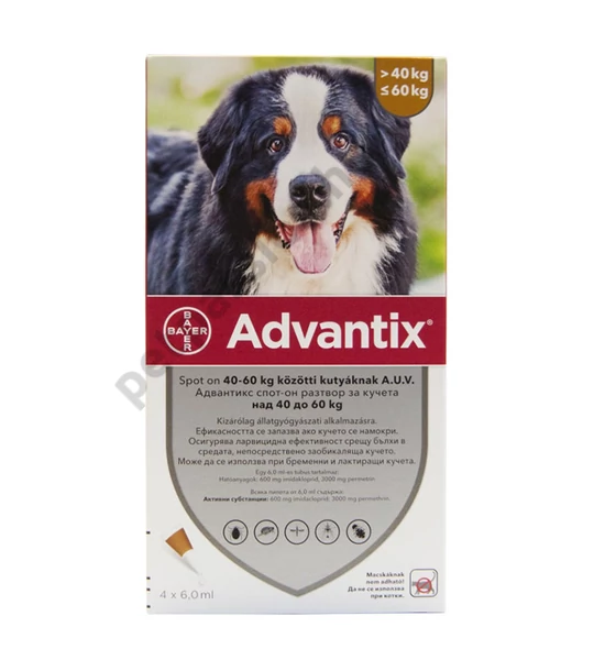 Advantix Spot On 40-60kg (1 pipetta)