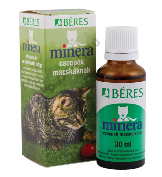 Béres Minera Cseppek Macskáknak 30ml