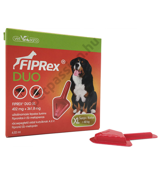 Fiprex Duo XL rácseppentő oldat kutyáknak 1x