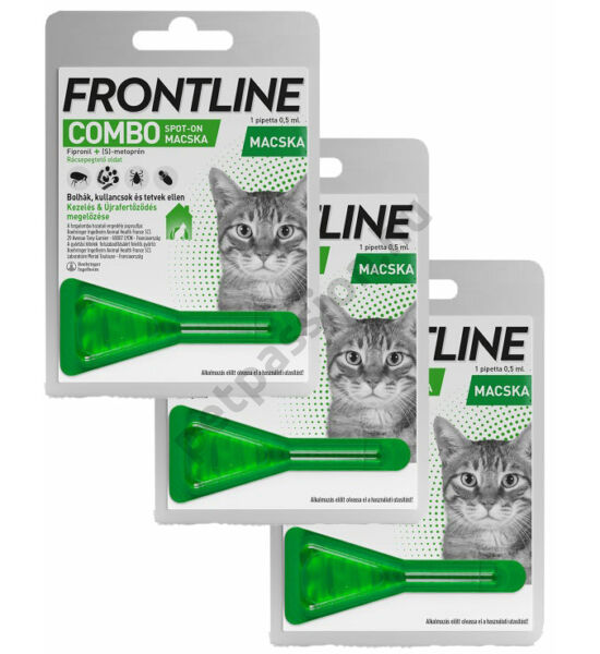 Frontline Combo Macska 3x