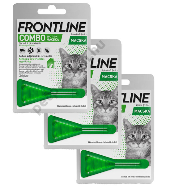Frontline Combo Macska 3x