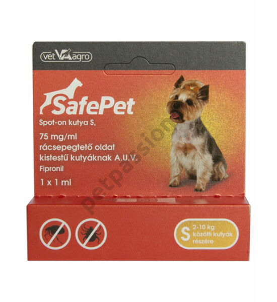 SafePet kutya S 2-10kg