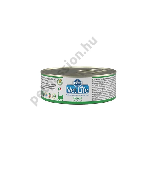 Vet Life Natural Diet Cat Renal konzerv