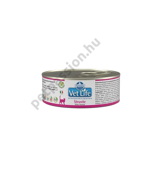 Vet Life Natural Diet Cat Struvite konzerv