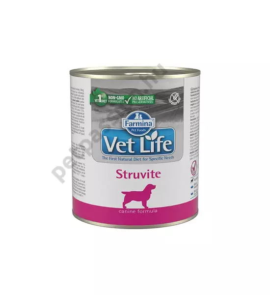 Vet Life Natural Diet Dog Struvite konzerv