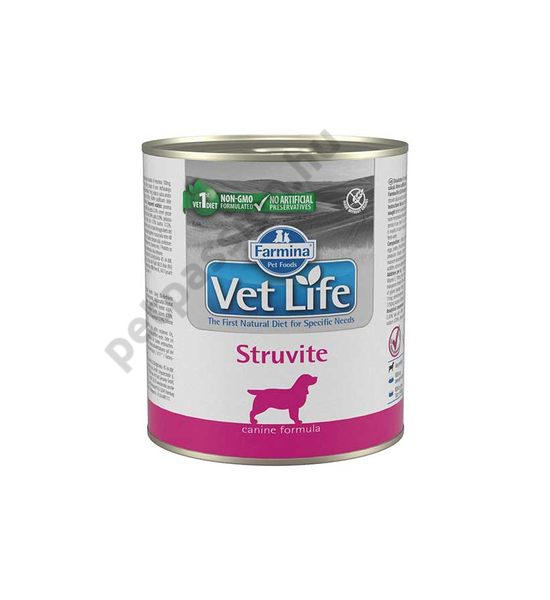 Vet Life Natural Diet Dog Struvite konzerv